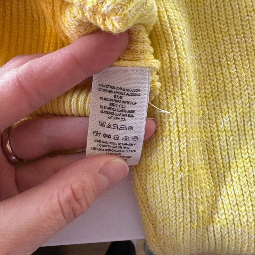 Free People Bright Yellow Turtleneck Sweater - Picture 11 of 11